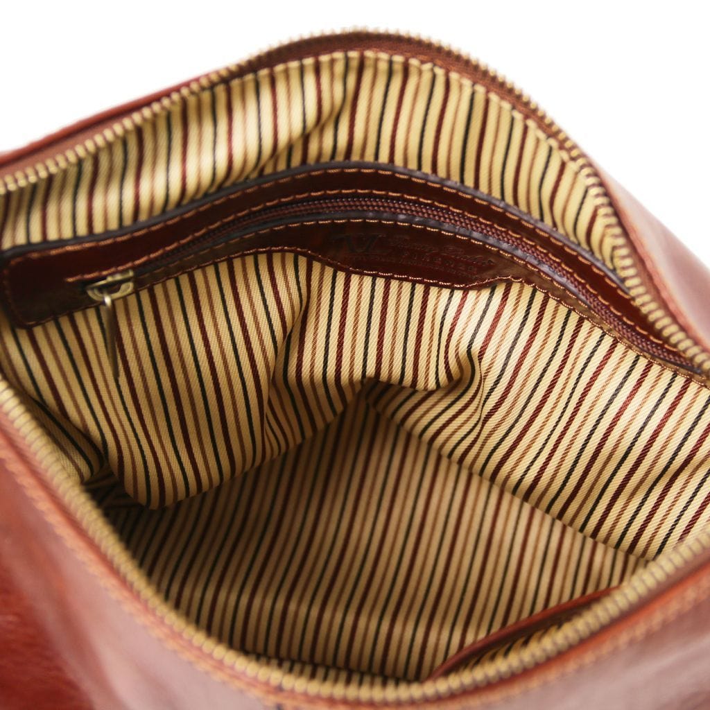 Sabrina - Leather hobo bag | TL141479 - Premium Leather shoulder bags - Just €201.30! Shop now at San Rocco Italia