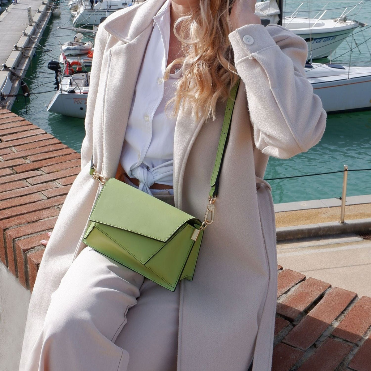 Leather shoulder bags TL Bag - Leather shoulder bag | TL142253 San Rocco Italia