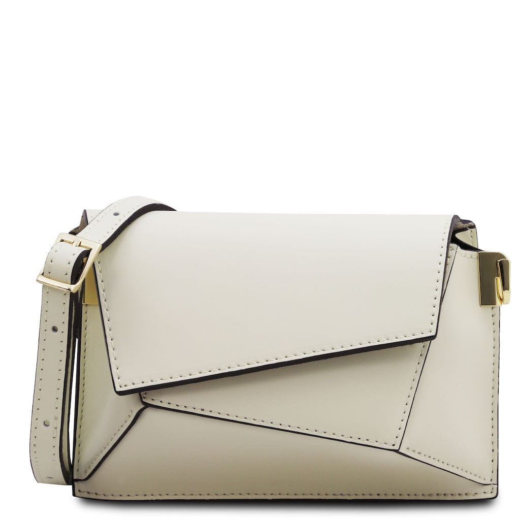 Leather shoulder bags Beige TL Bag - Leather shoulder bag | TL142253 San Rocco Italia