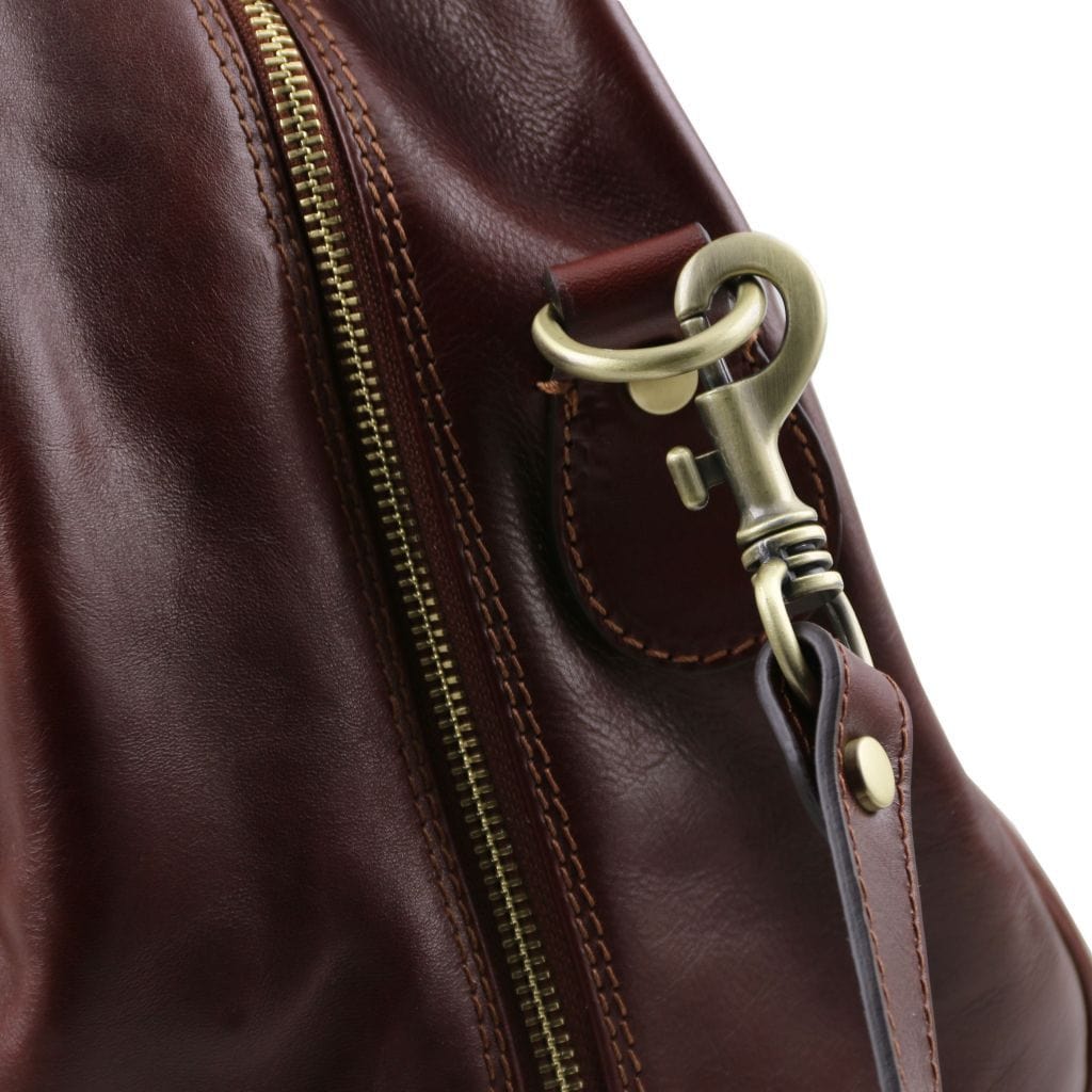 TL Voyager - Travel leather bag - Small size | TL141405 - Premium Leather Travel bags - Just €380.64! Shop now at San Rocco Italia