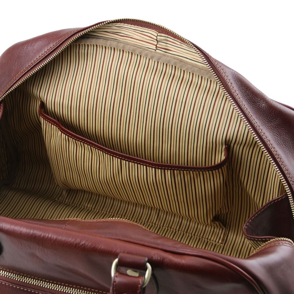 TL Voyager - Travel leather bag - Small size | TL141405 - Premium Leather Travel bags - Just €380.64! Shop now at San Rocco Italia