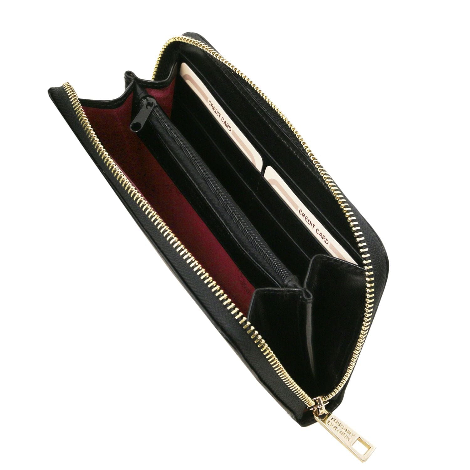 Leather wallets for women Exclusive zip around leather wallet | TL141206 San Rocco Italia