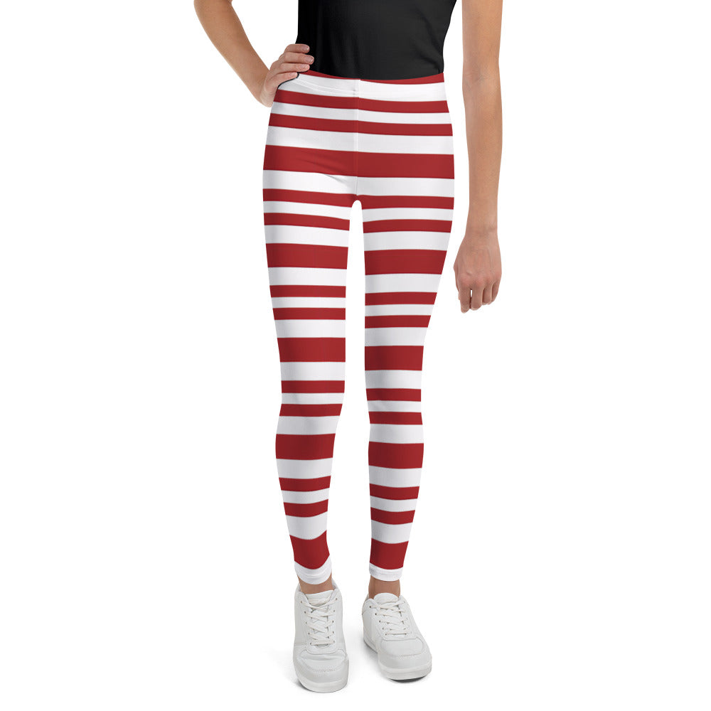 Candy Cane Youth Leggings - Premium Leggings - Just €49.95! Shop now at San Rocco Italia