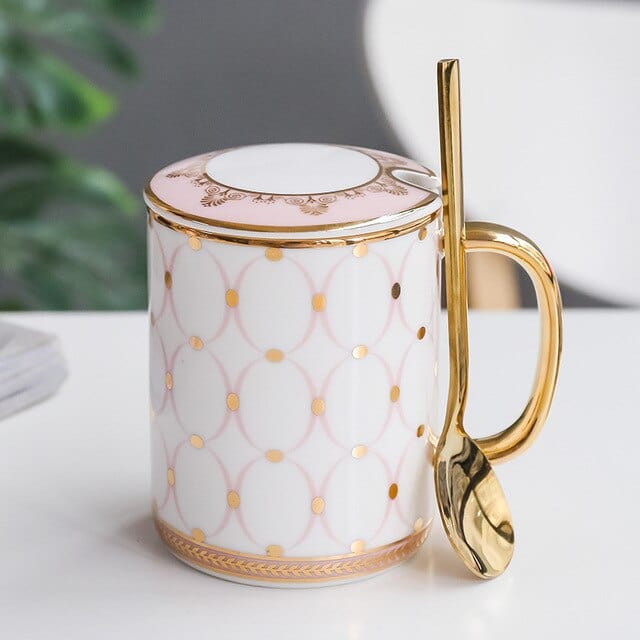 Mug, Lid and Spoon Set - www.sanroccoitalia.it - Cups