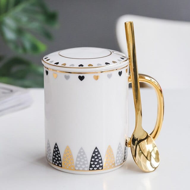 Mug, Lid and Spoon Set - www.sanroccoitalia.it - Cups