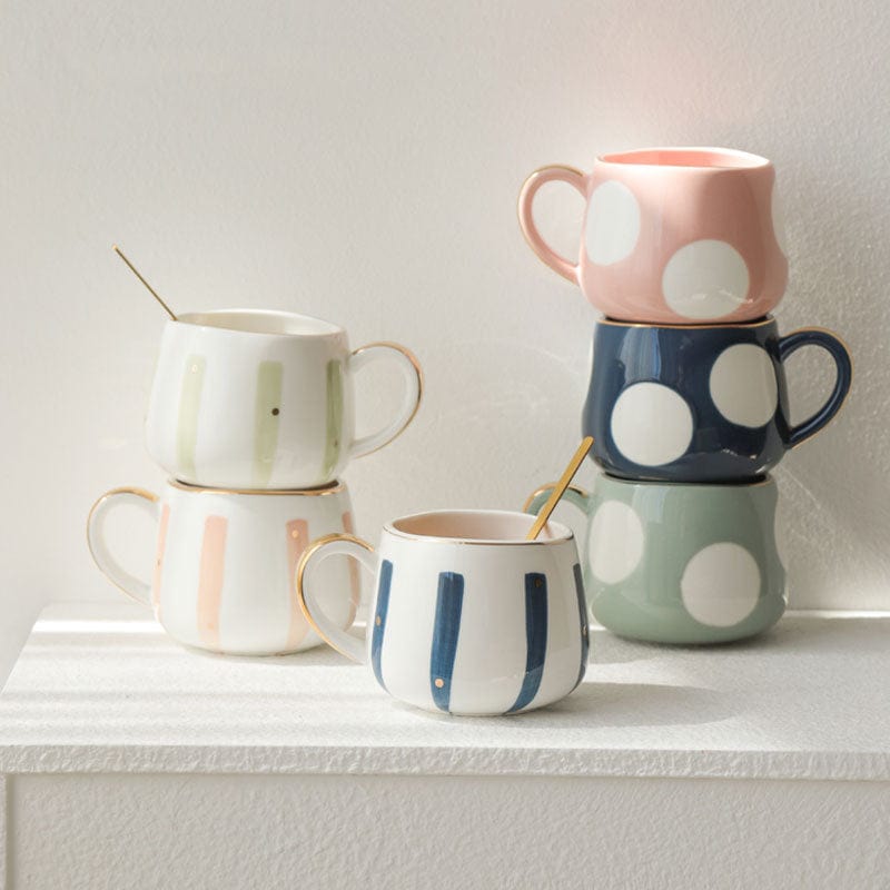 Pastel Breeze Coffee Mugs - Premium Mugs - Shop now at San Rocco Italia