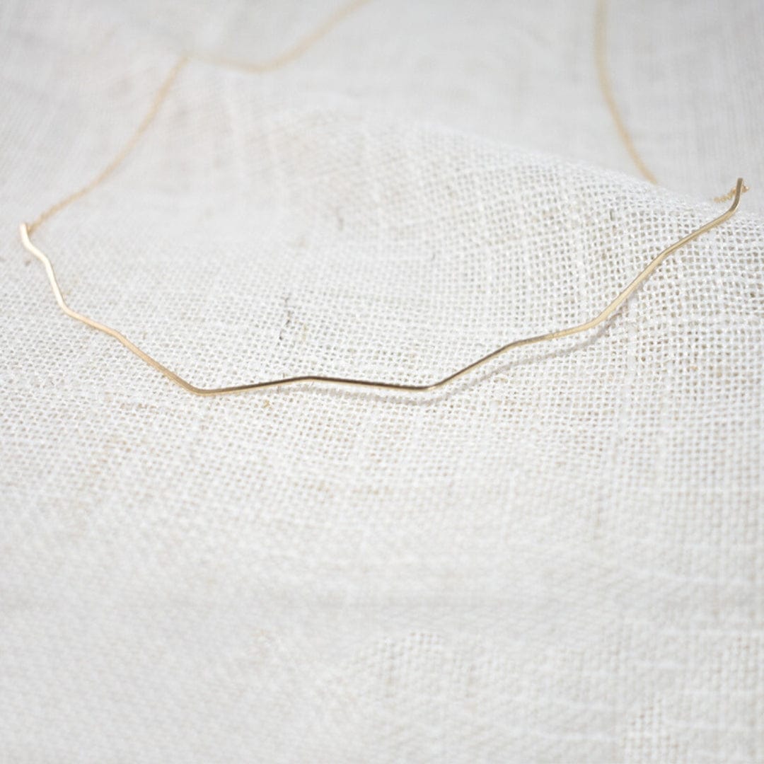 Wave Necklace | 14K Gold Filled or 925 Sterling Silver - Premium Necklaces - Just €49.95! Shop now at San Rocco Italia