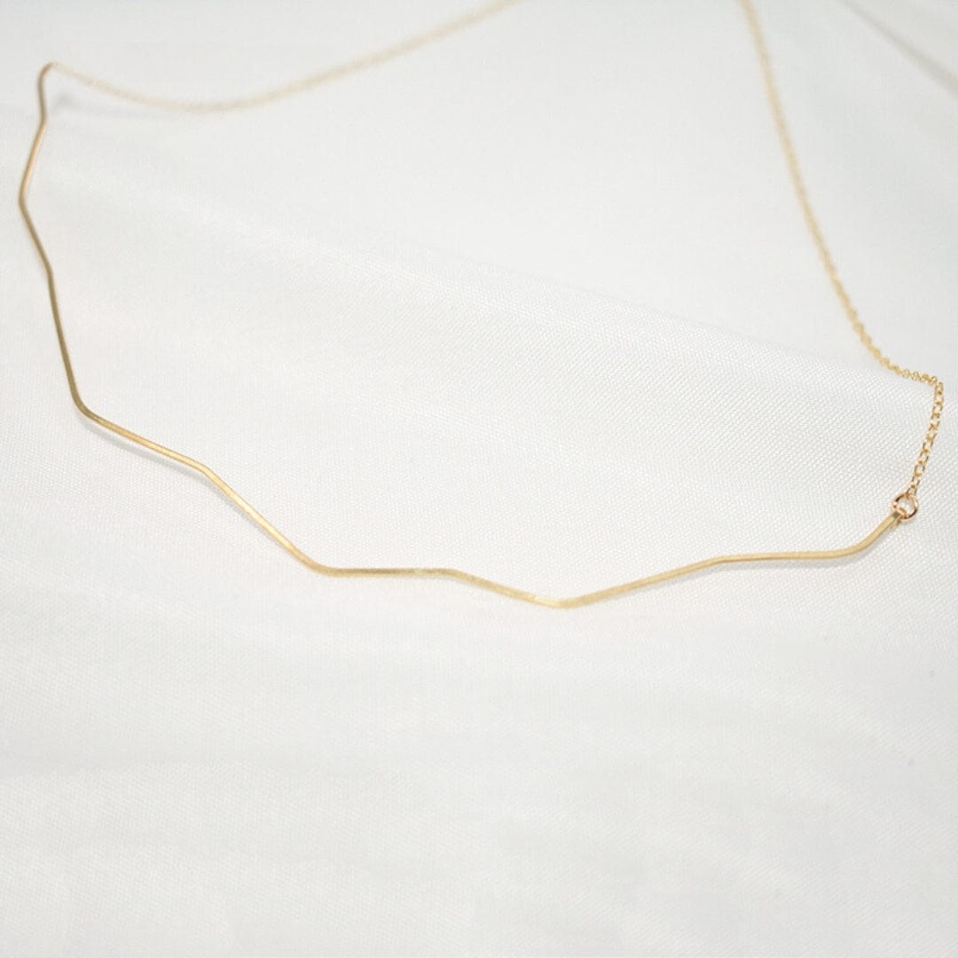 Wave Necklace | 14K Gold Filled or 925 Sterling Silver - Premium Necklaces - Just €49.95! Shop now at San Rocco Italia