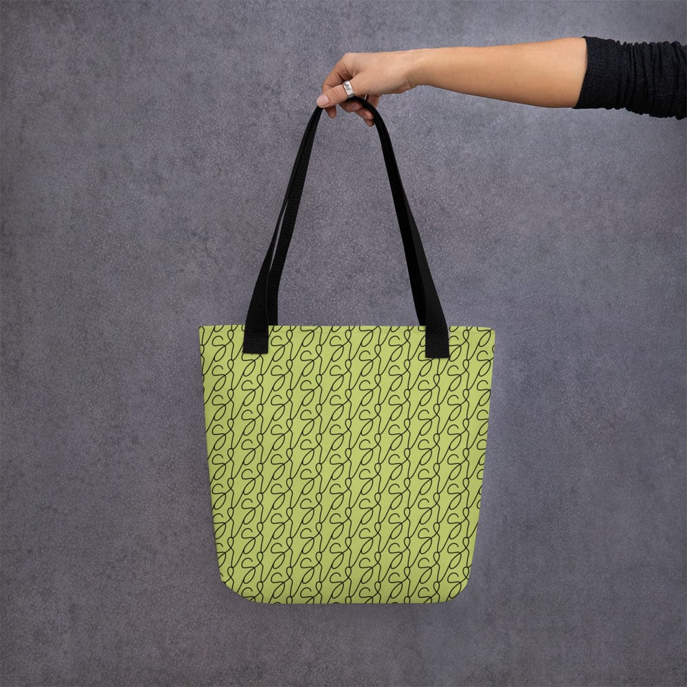 Olive Green Logo Tote Bag - Premium - Shop now at San Rocco Italia