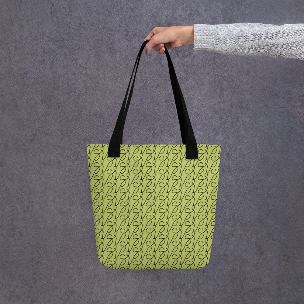 Olive Green Logo Tote Bag - Premium - Shop now at San Rocco Italia