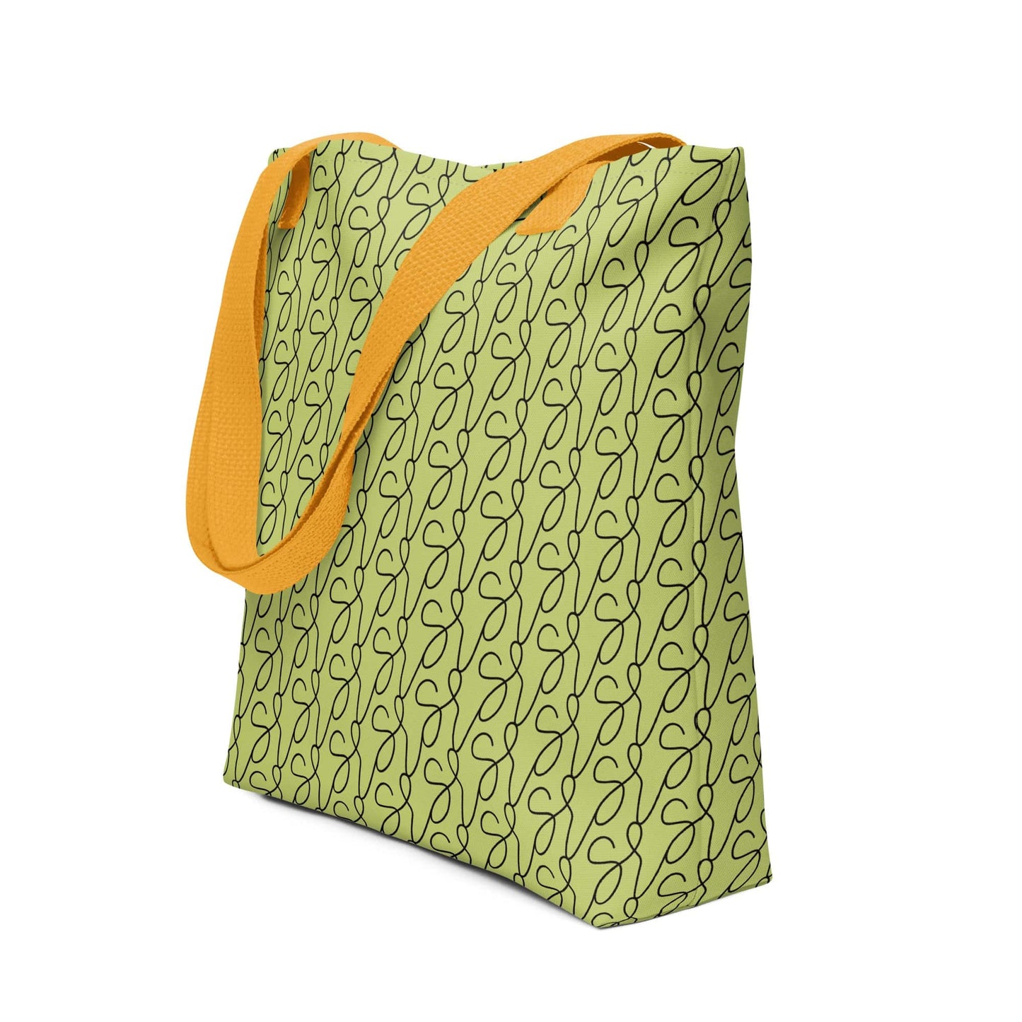 Olive Green Logo Tote Bag - Premium - Shop now at San Rocco Italia