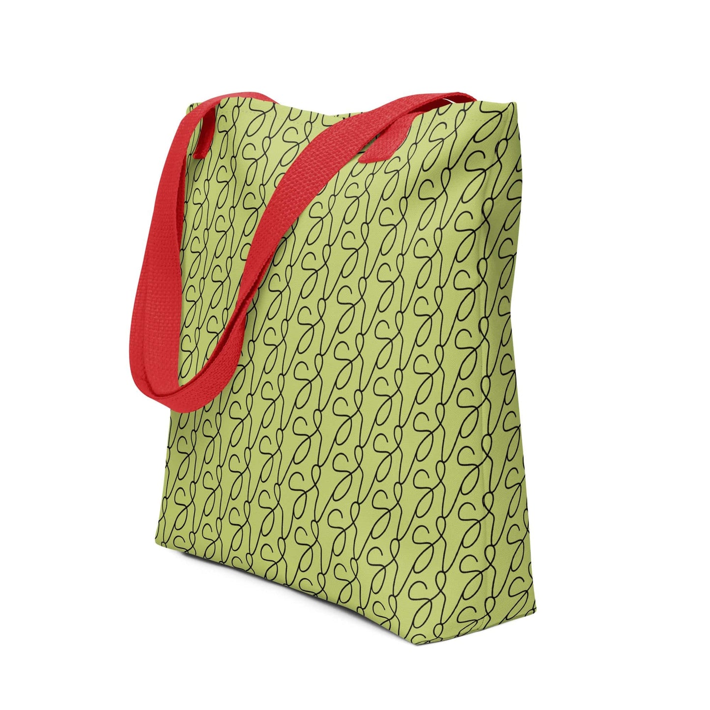 Olive Green Logo Tote Bag - Premium - Shop now at San Rocco Italia