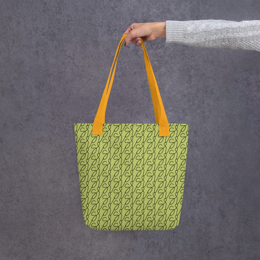 Olive Green Logo Tote Bag - Premium - Shop now at San Rocco Italia