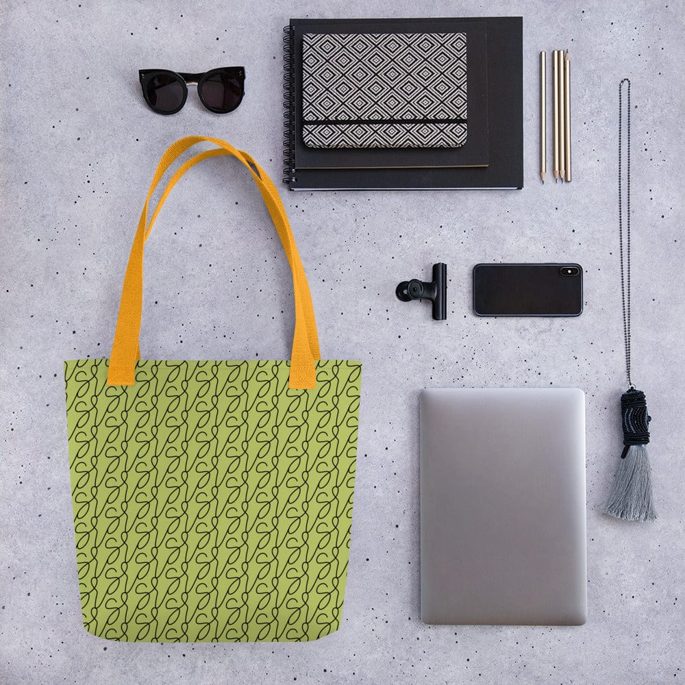 Olive Green Logo Tote Bag - Premium - Shop now at San Rocco Italia