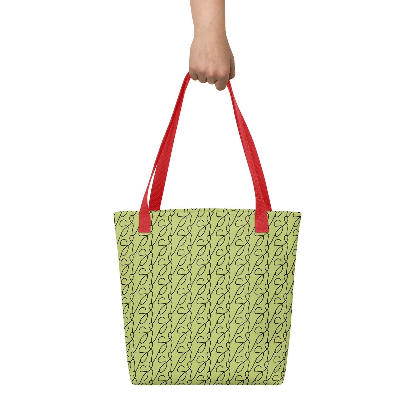 Olive Green Logo Tote Bag - Premium - Shop now at San Rocco Italia