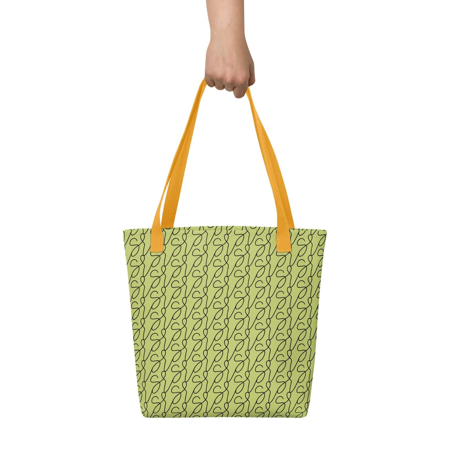 Olive Green Logo Tote Bag - Premium - Shop now at San Rocco Italia