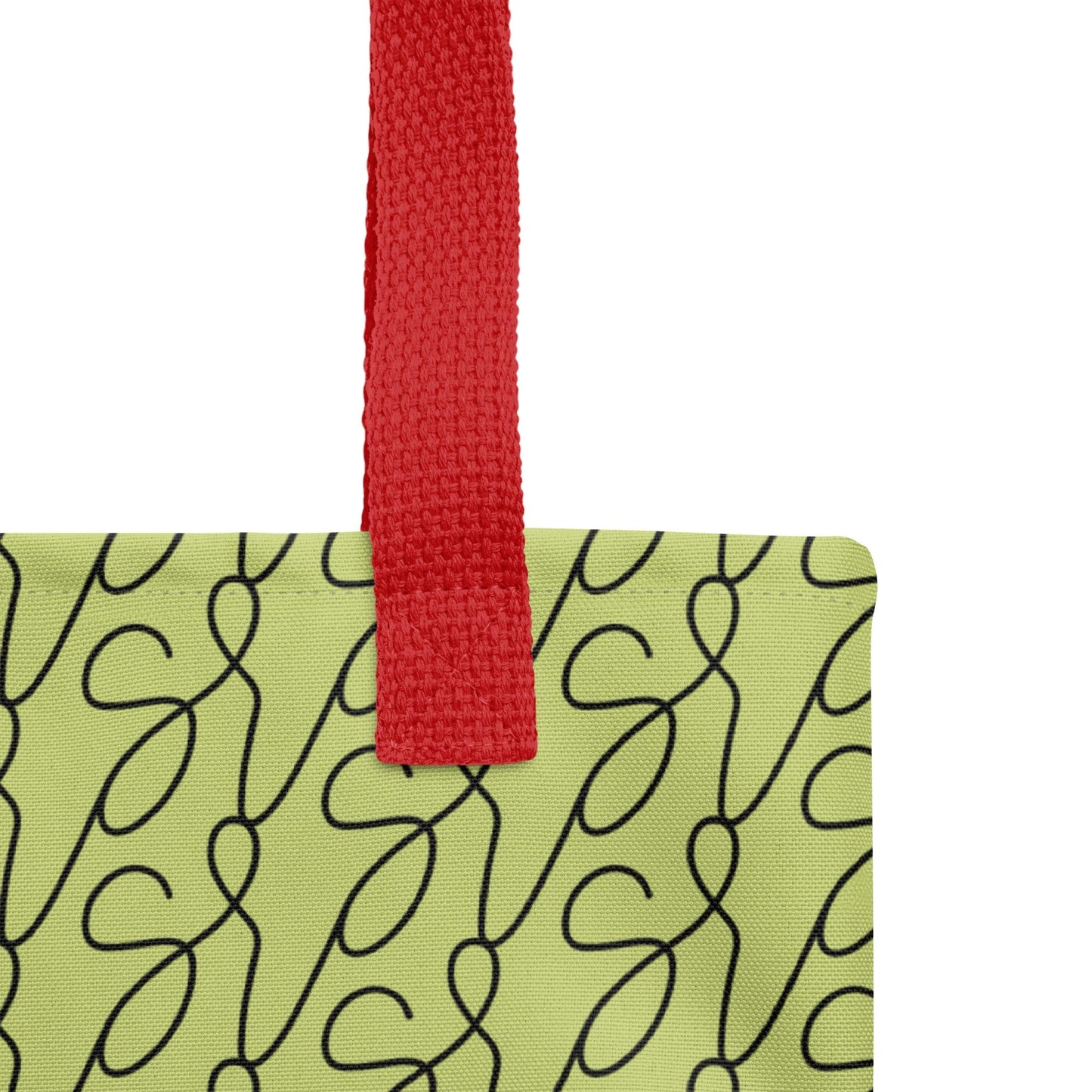 Olive Green Logo Tote Bag - Premium - Shop now at San Rocco Italia