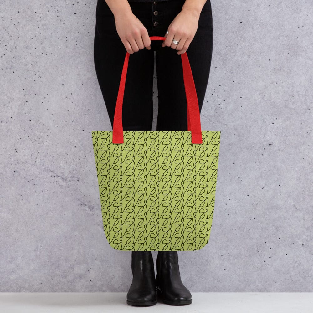 Olive Green Logo Tote Bag - Premium - Shop now at San Rocco Italia