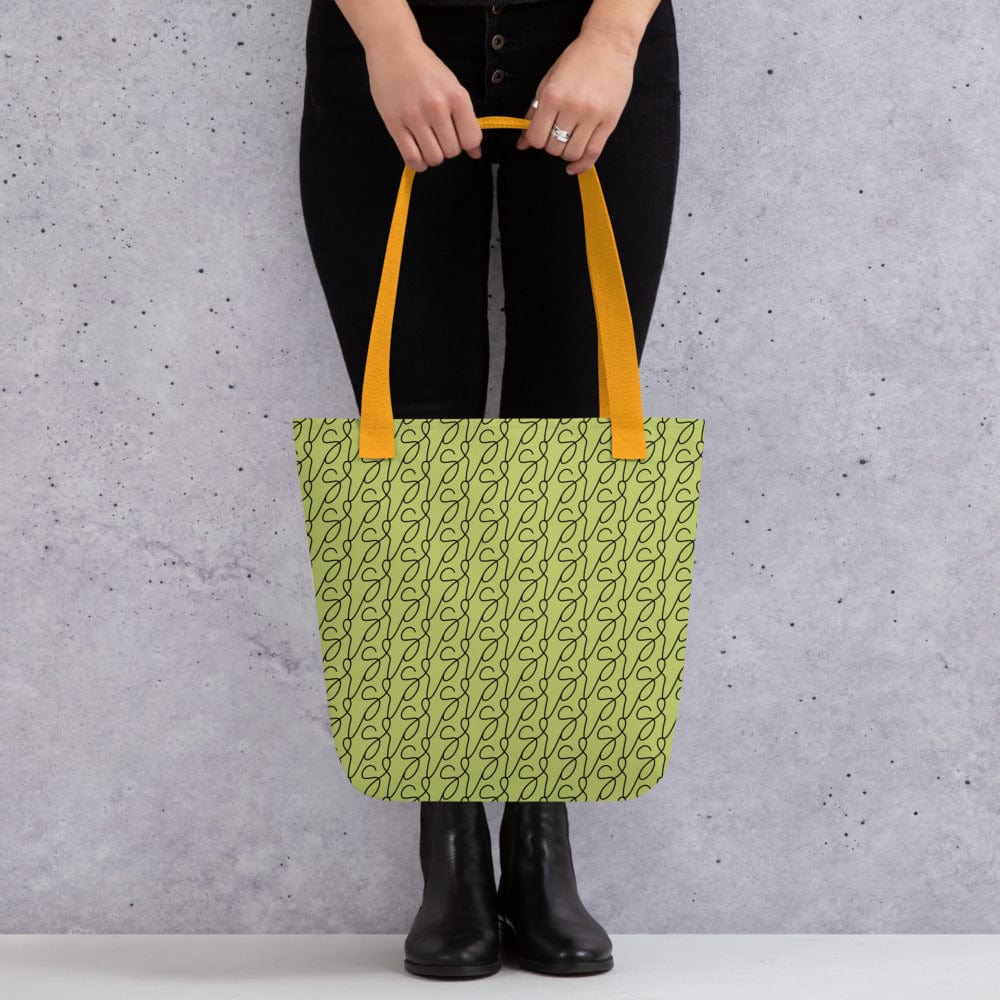Olive Green Logo Tote Bag - Premium - Shop now at San Rocco Italia