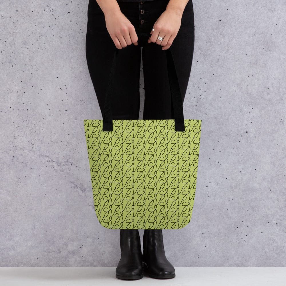 Olive Green Logo Tote Bag - Premium - Shop now at San Rocco Italia