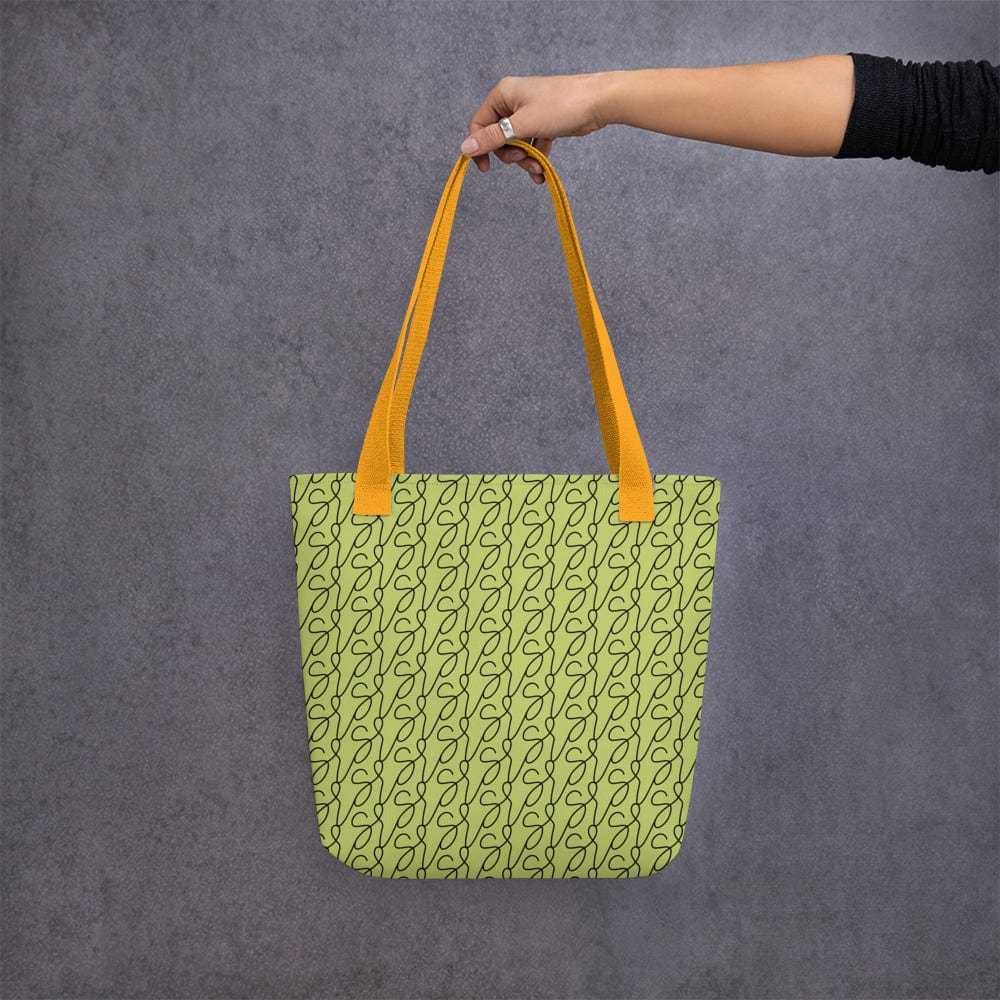 Olive Green Logo Tote Bag - Premium - Shop now at San Rocco Italia