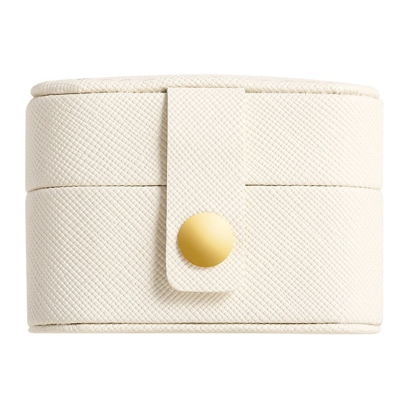 Personalized Mini Jewelry Box | Vegan Leather - - San Rocco Italia