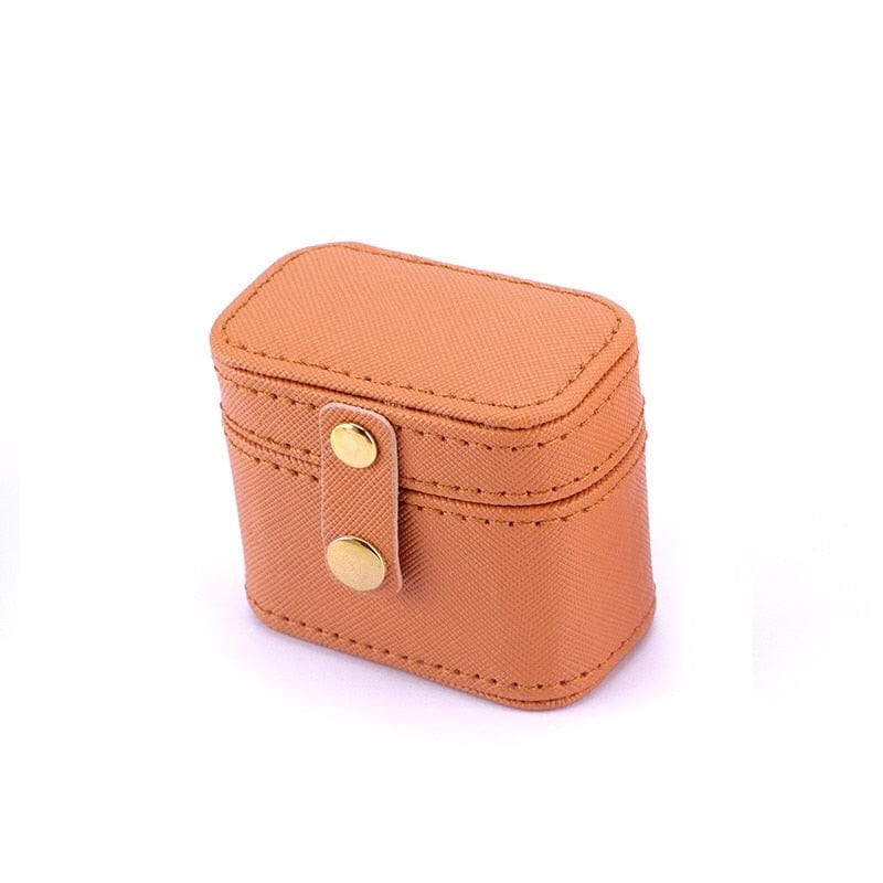 Personalized Mini Jewelry Box | Vegan Leather - - San Rocco Italia