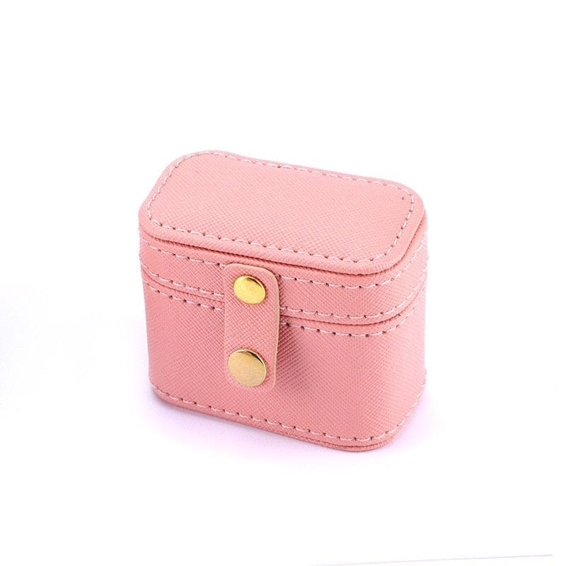 Personalized Mini Jewelry Box | Vegan Leather - - San Rocco Italia