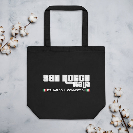 San Rocco Italia Soul Connection Eco Tote Bag - Made from 100% Organic Cotton San Rocco Italia