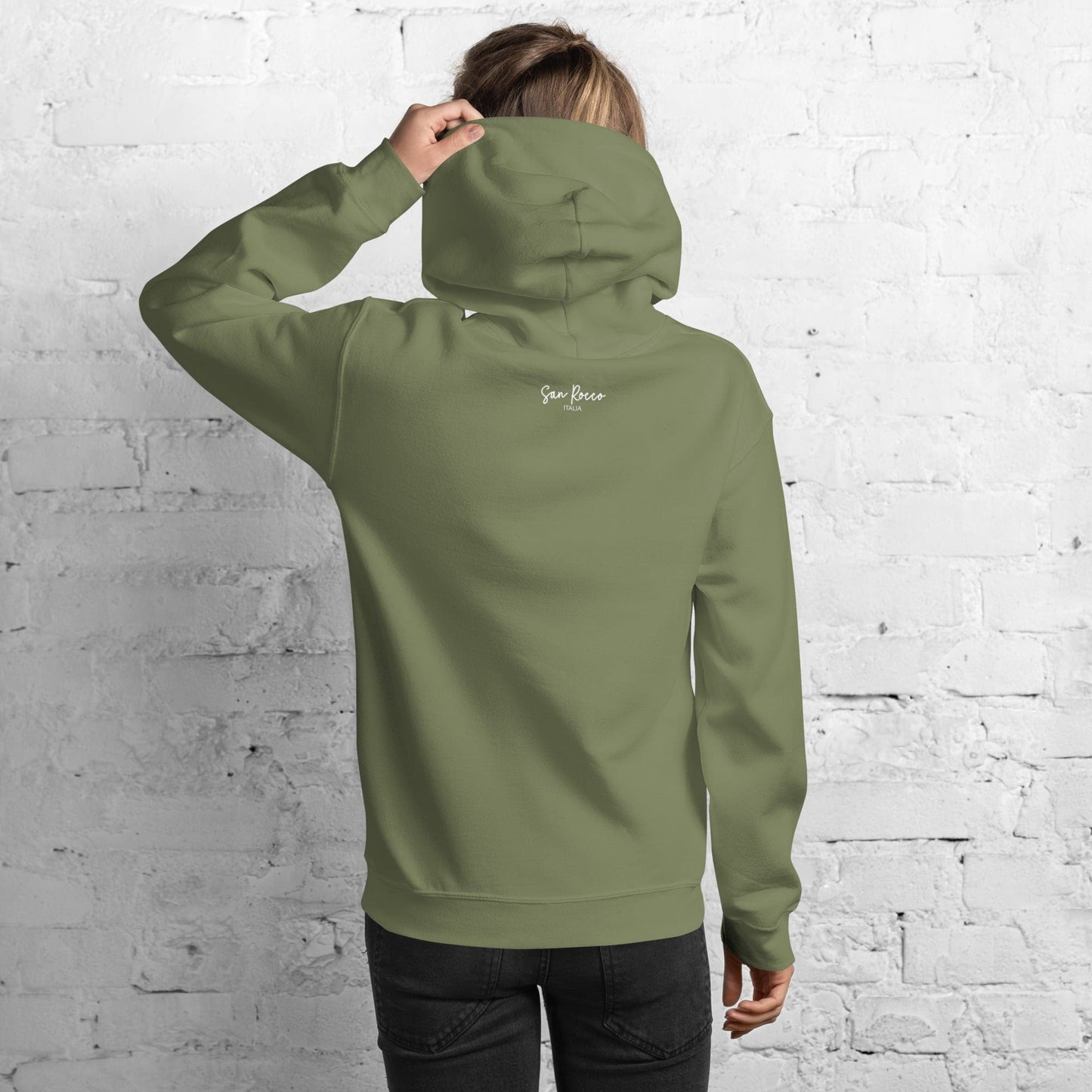 Faith Cross Embroidered Unisex Hoodie - Premium Sweatshirts & Hoodies - Shop now at San Rocco Italia