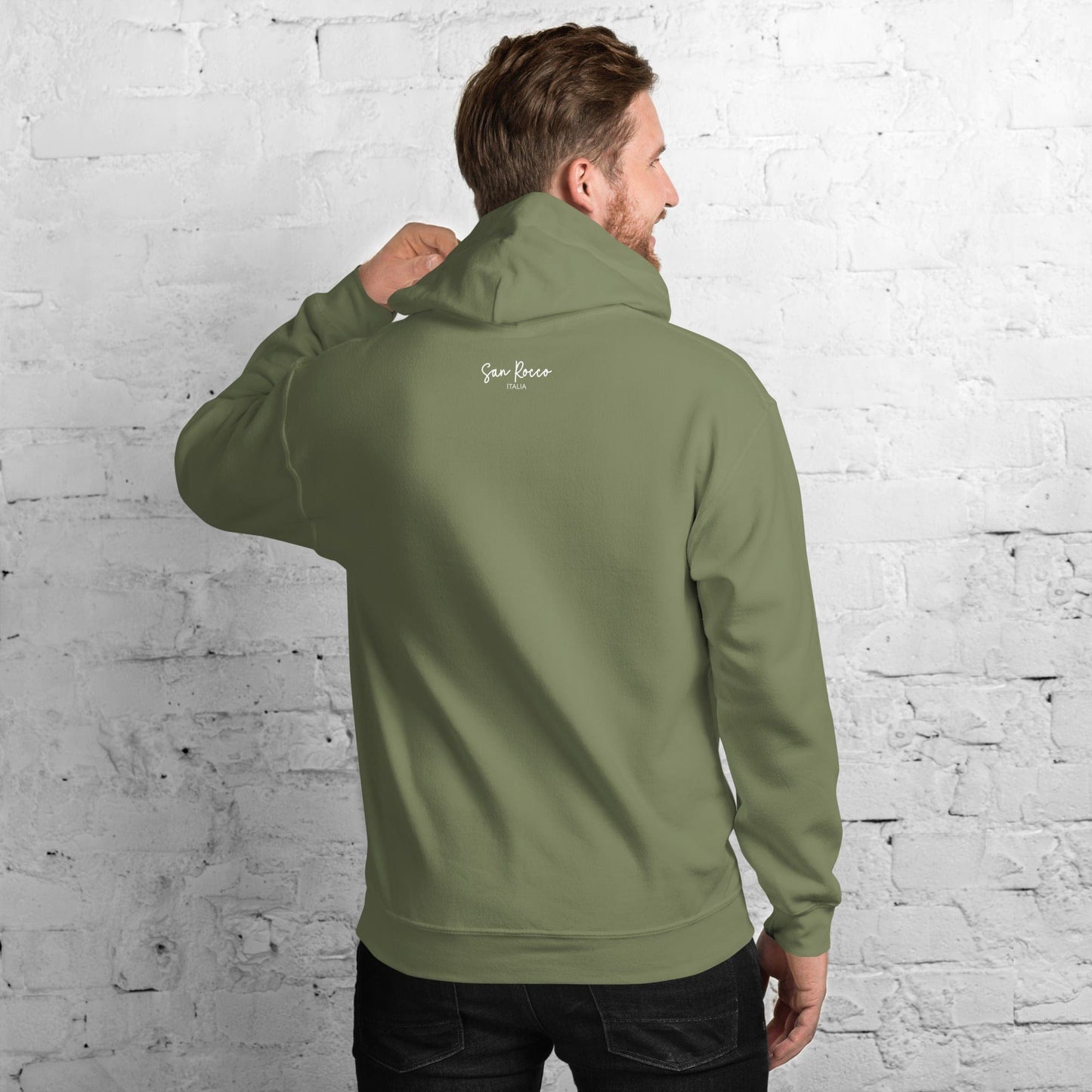Faith Cross Embroidered Unisex Hoodie - Premium Sweatshirts & Hoodies - Shop now at San Rocco Italia
