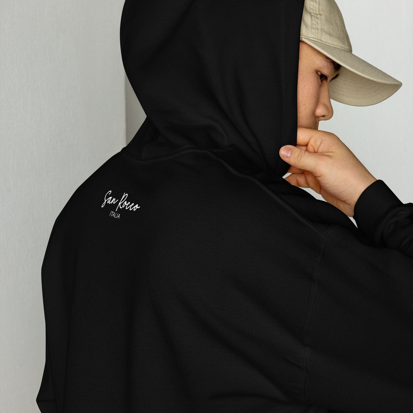 Faith Cross Embroidered Unisex Hoodie - Premium Sweatshirts & Hoodies - Shop now at San Rocco Italia