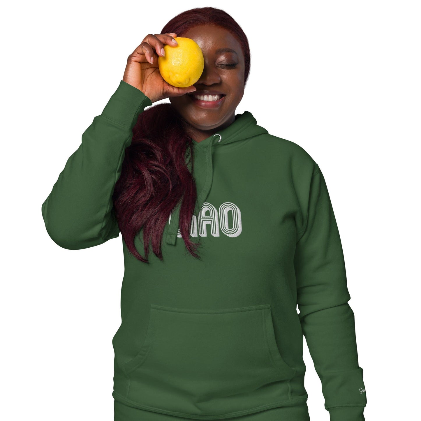 Sweatshirts & Hoodies Unisex Embroidered Ciao Hoodie San Rocco Italia