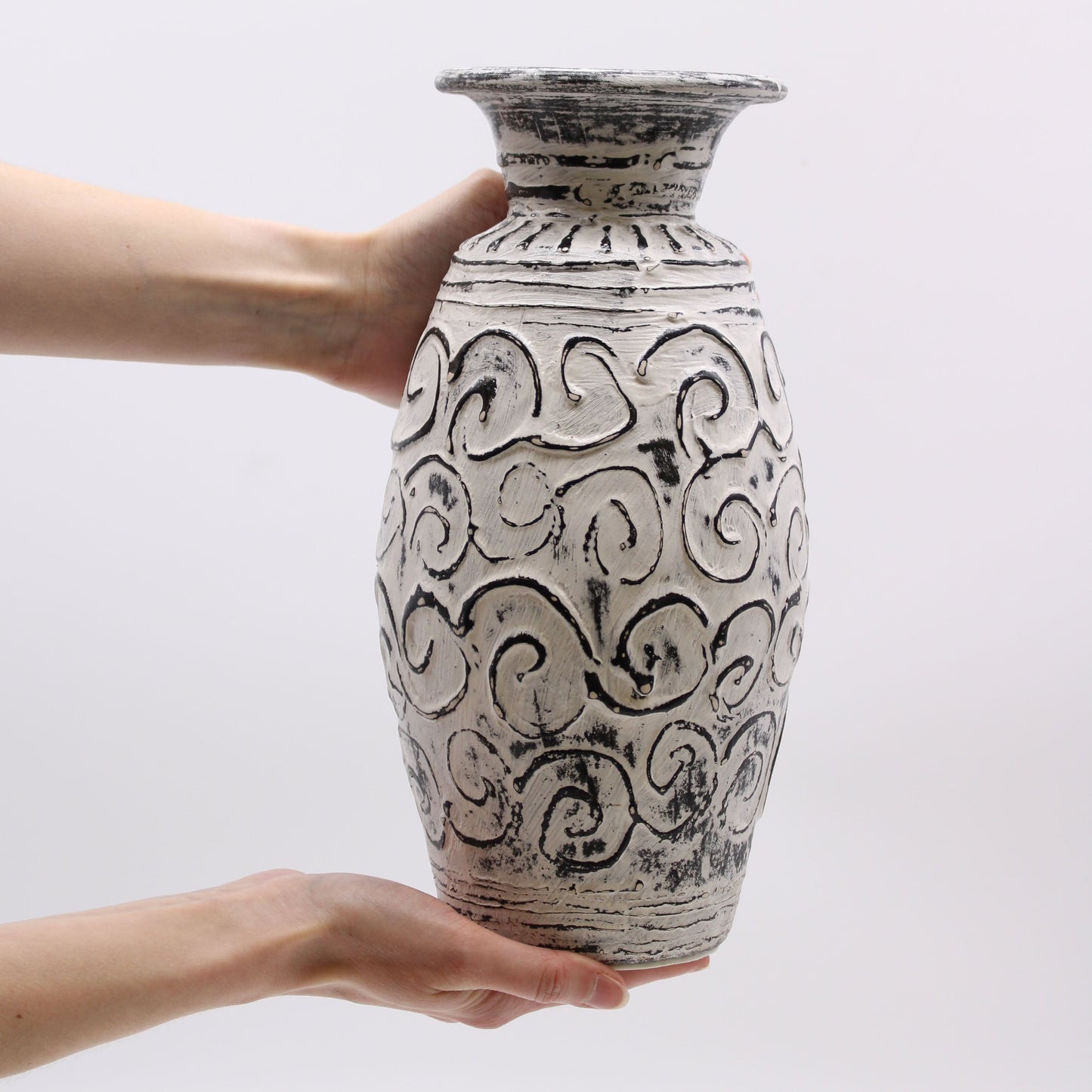 Swirls Lombok Ceramic Vase - Premium - Shop now at San Rocco Italia
