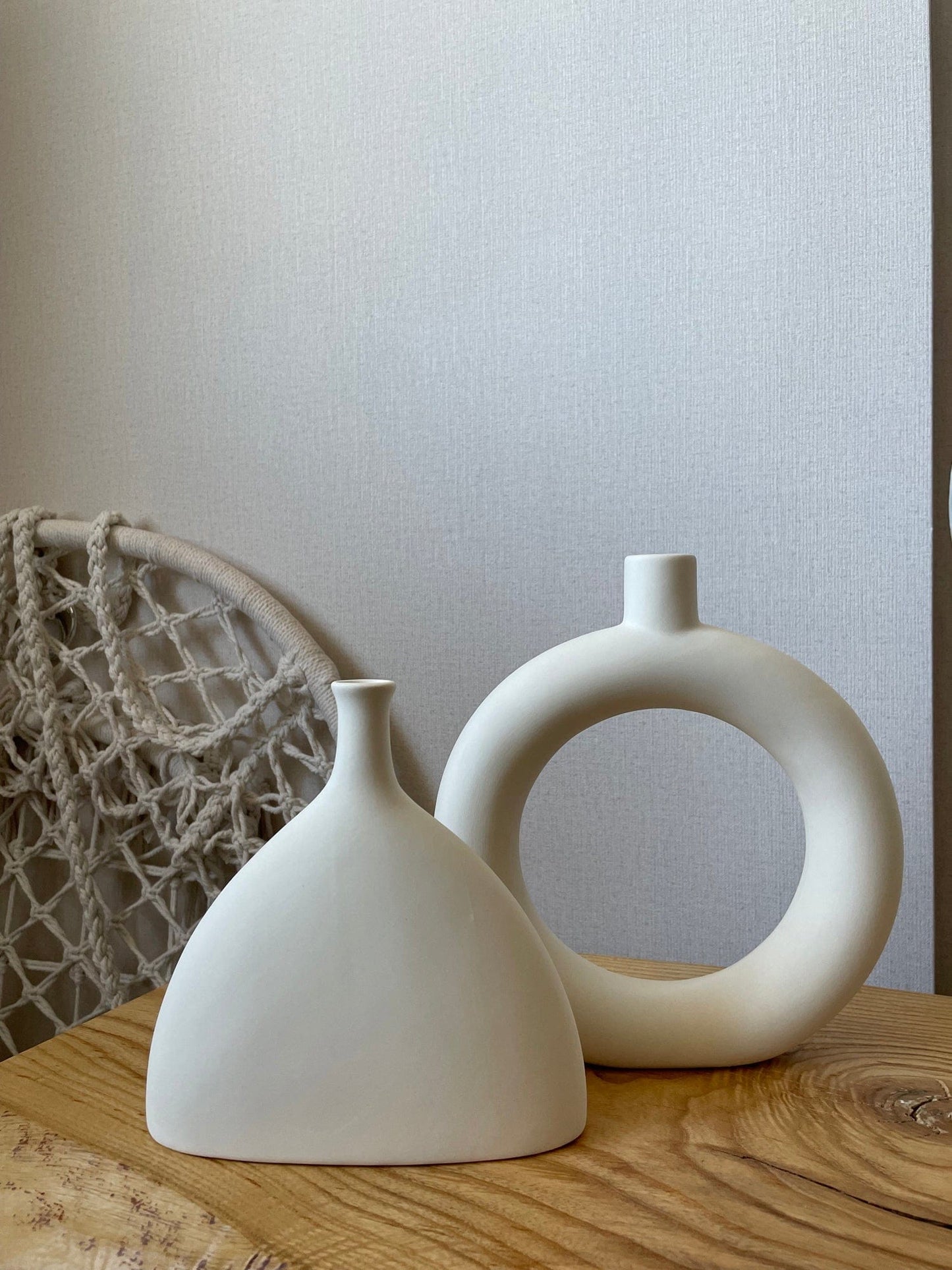 Minimalist Ceramic Vases and Candle Holders - Premium Vase - Just €27.95! Shop now at San Rocco Italia