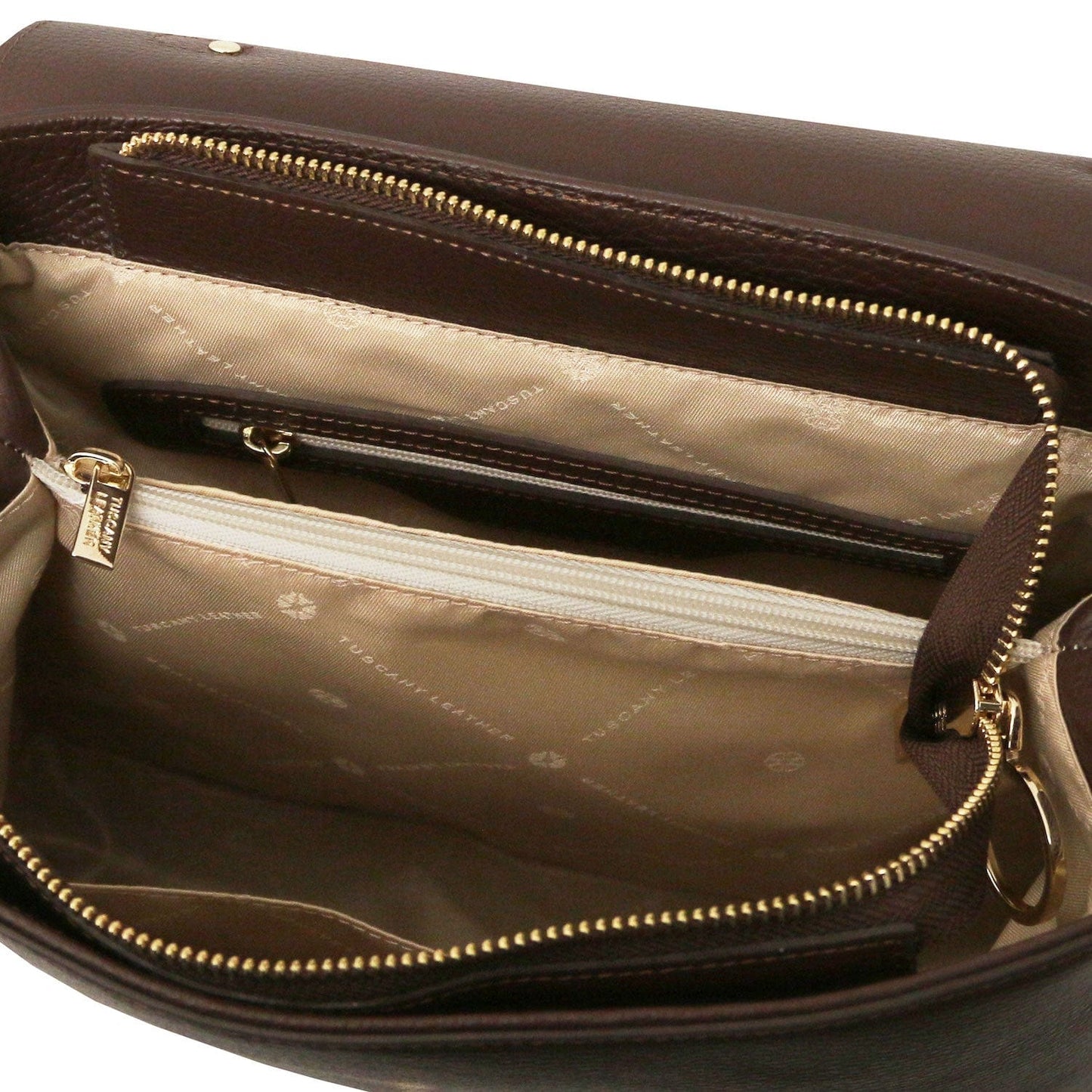 Silene - Leather 3-in-1 convertible backpack / shoulder bag / handbag | TL142152 - Premium Leather handbags - Shop now at San Rocco Italia