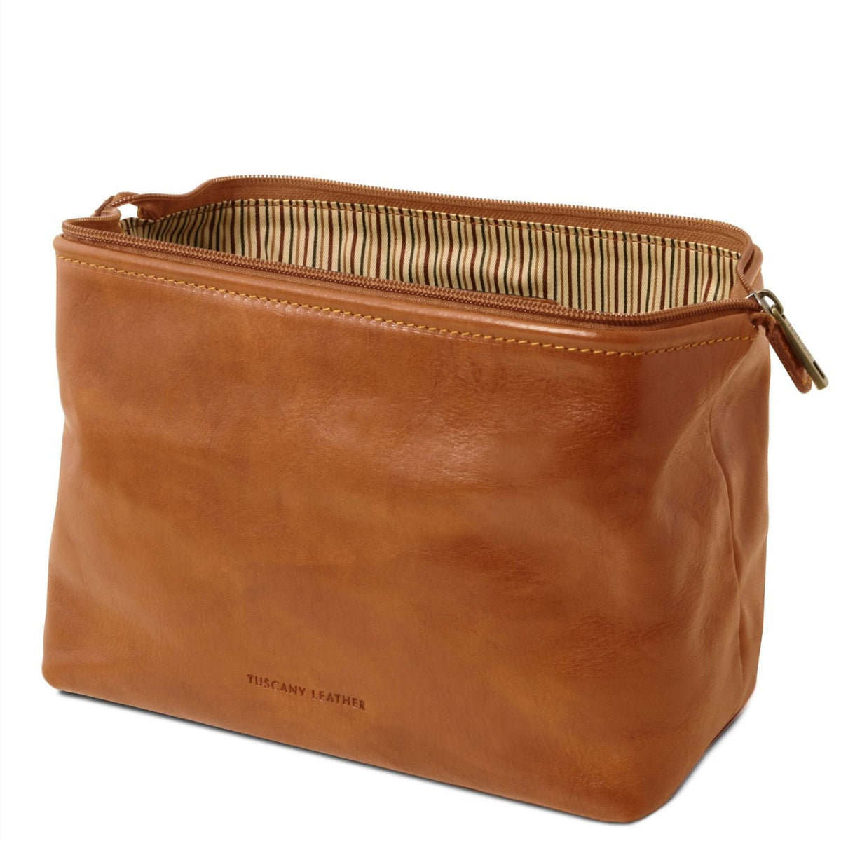 Travel leather accessories Smarty - Matte leather toiletry bag - Large size | TL141219 San Rocco Italia