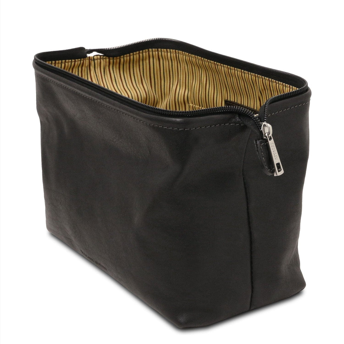 Travel leather accessories Smarty - Matte leather toiletry bag - Large size | TL141219 San Rocco Italia