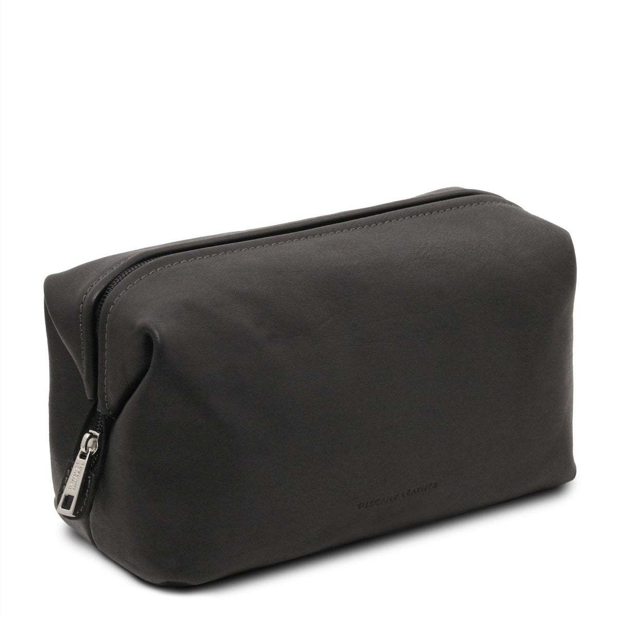 Travel leather accessories Smarty - Matte leather toiletry bag - Large size | TL141219 San Rocco Italia