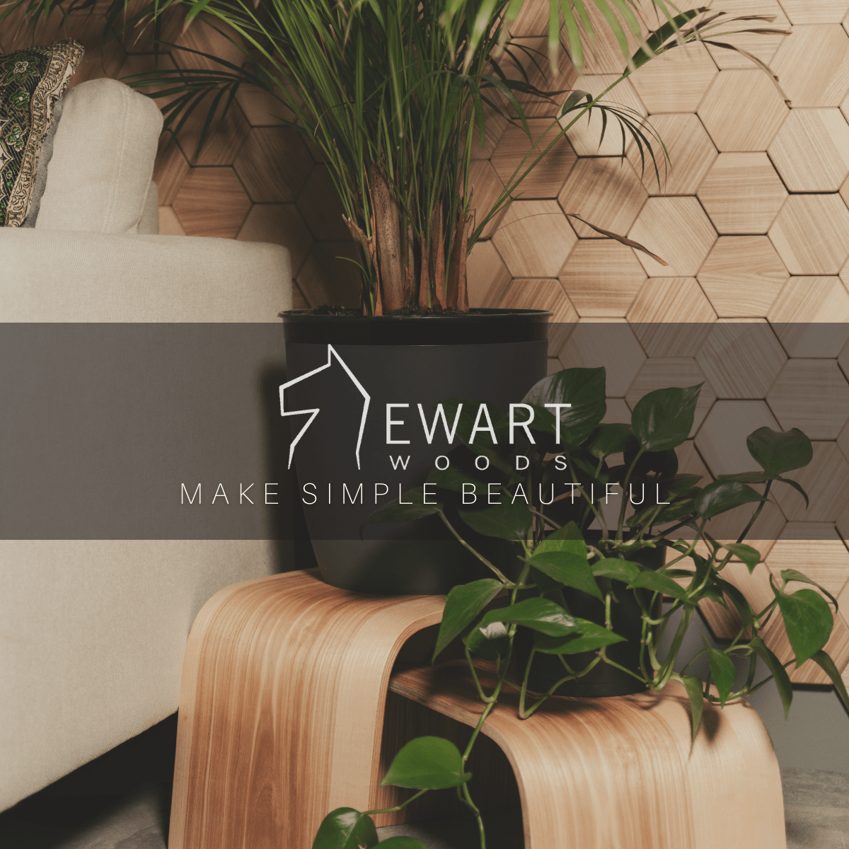 Plant stands Tiered Wooden Plant Stands - Set of 3 San Rocco Italia