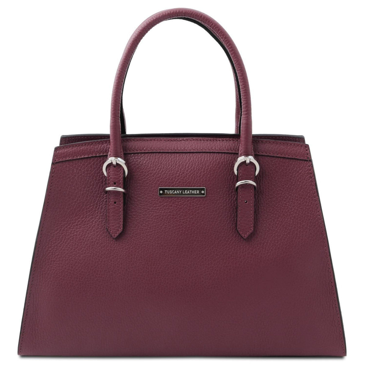 Sacs à main en cuir Bordeaux TL Bag - Sac à main en cuir italien | TL142147 San Rocco Italia