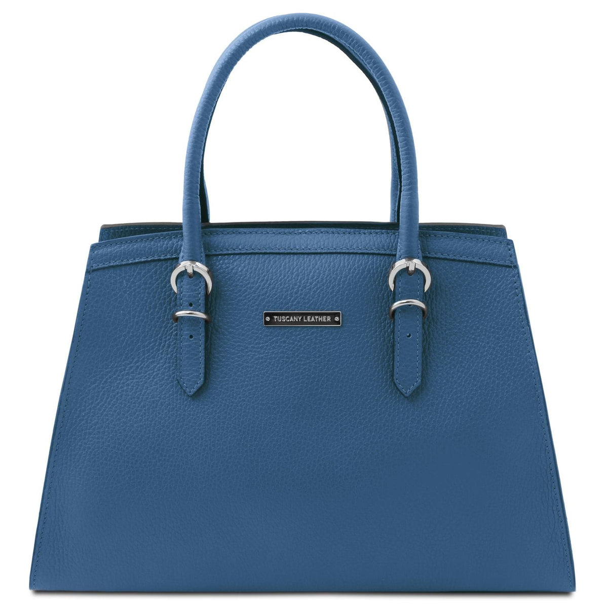 TL Bag - Sac à main trapèze structuré en cuir italien