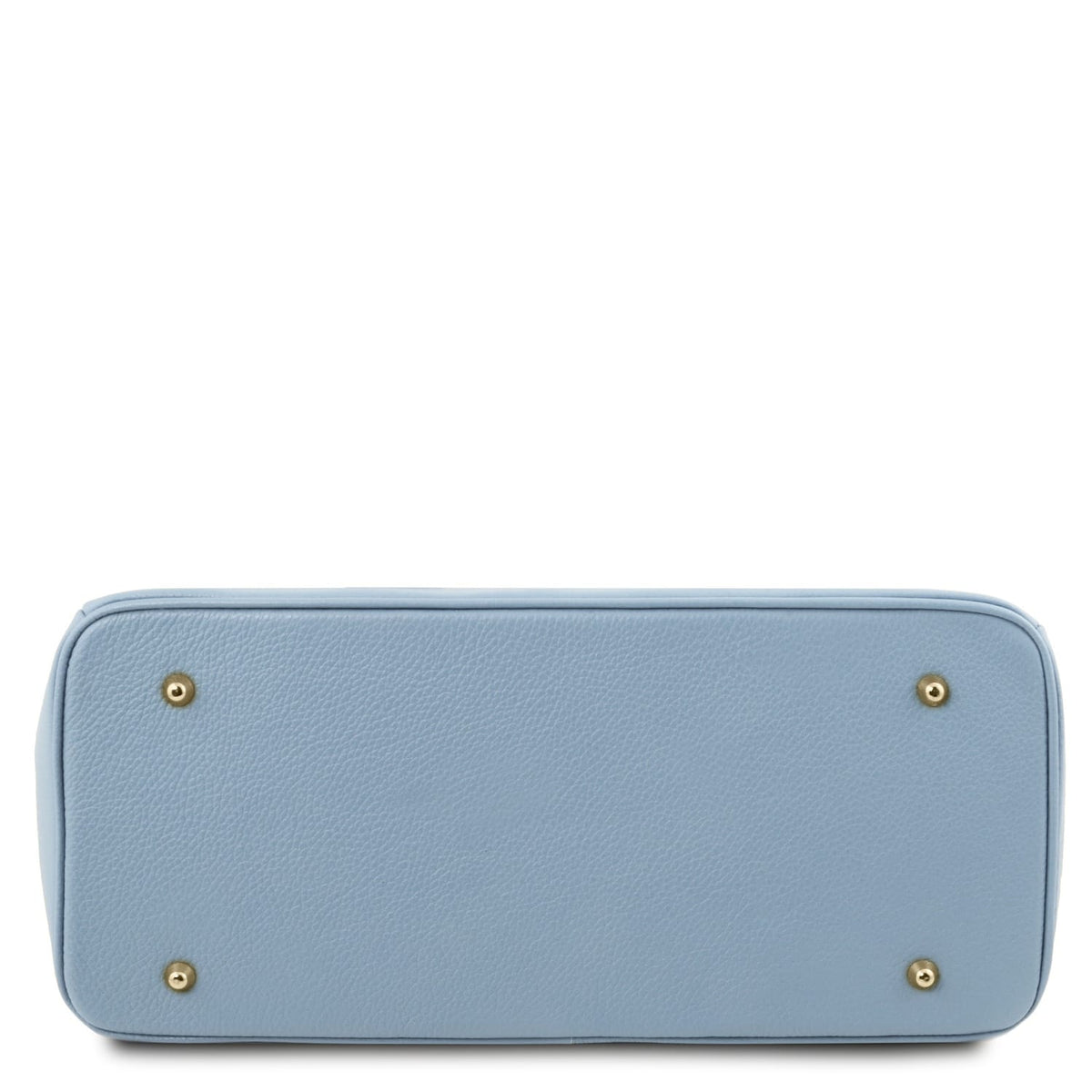 TL Bag - Leather handbag with golden hardware