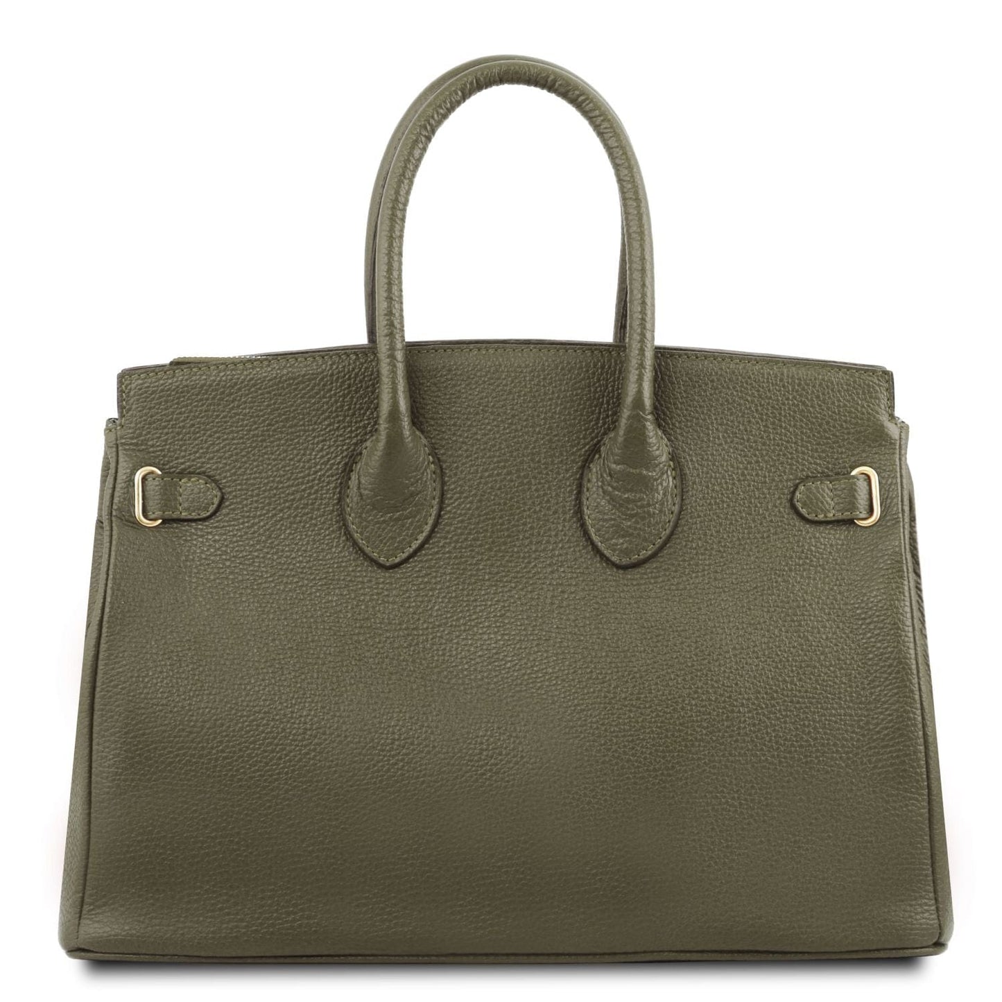 TL Bag - Leather handbag with golden hardware | TL141529 - Premium Leather handbags - Shop now at San Rocco Italia