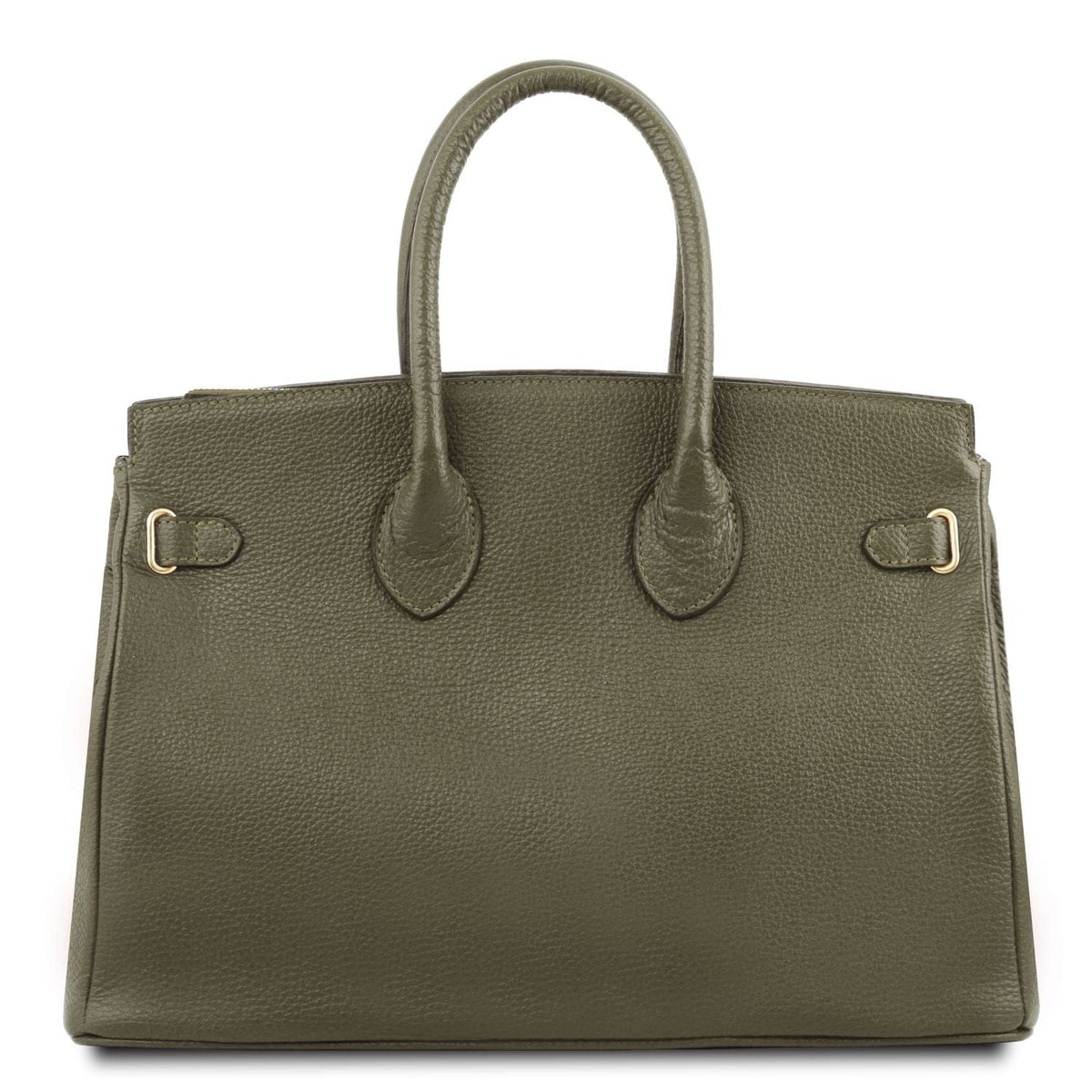 TL Bag - Leather handbag with golden hardware | TL141529 - Premium Leather handbags - Shop now at San Rocco Italia
