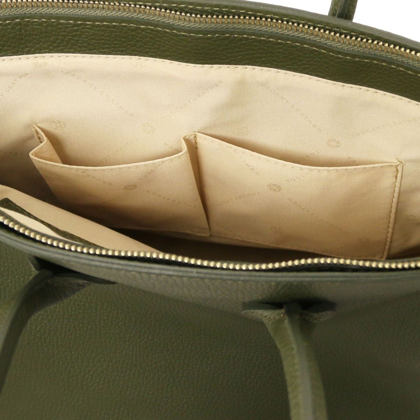 TL Bag - Leather handbag with golden hardware | TL141529 - Premium Leather handbags - Shop now at San Rocco Italia