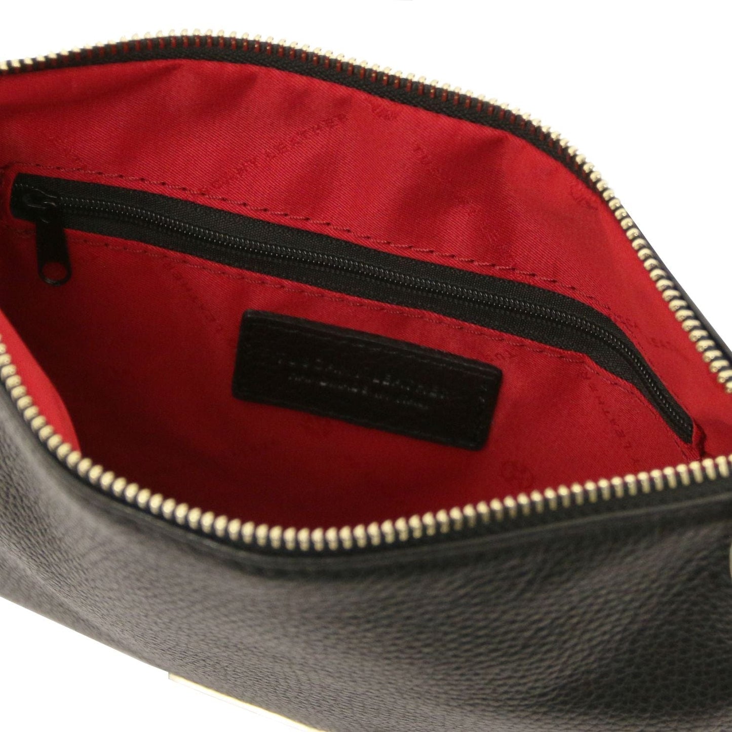 Leather handbags TL Bag - Soft Italian leather pouch clutch | TL142029 San Rocco Italia