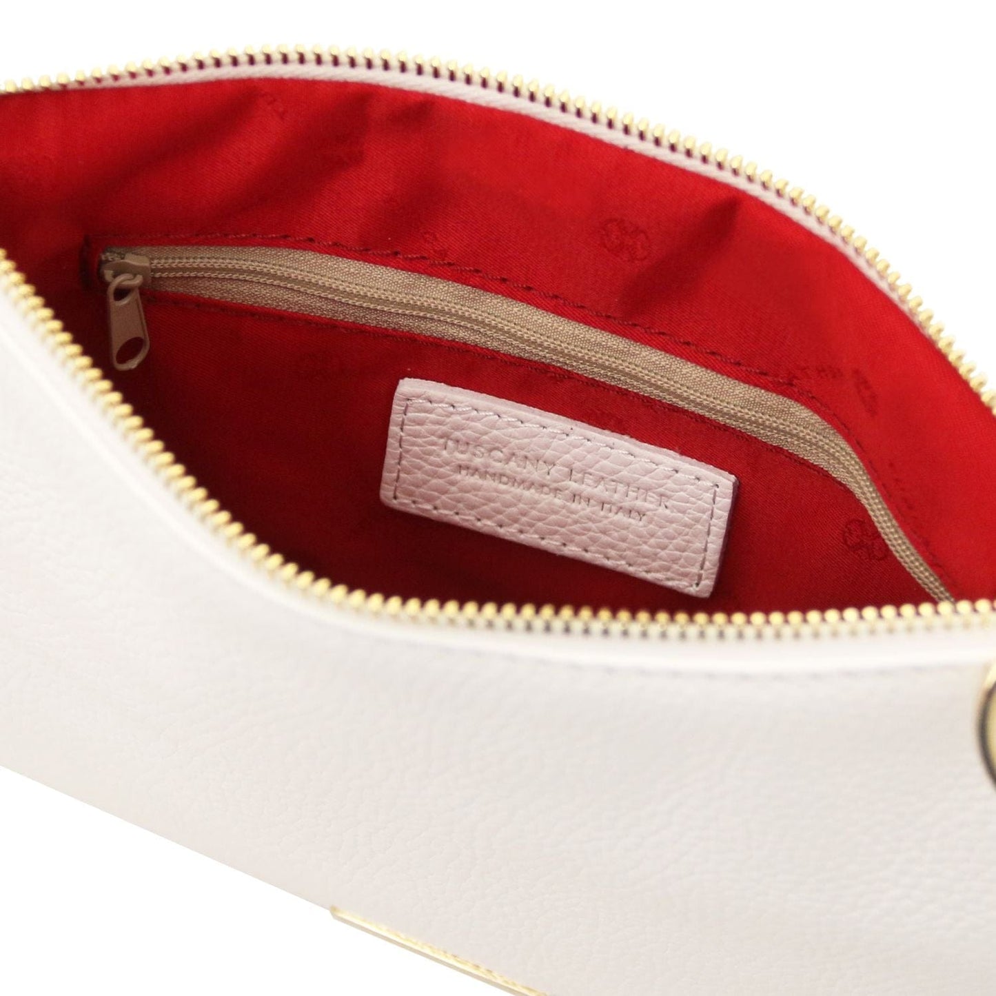 Leather handbags TL Bag - Soft Italian leather pouch clutch | TL142029 San Rocco Italia