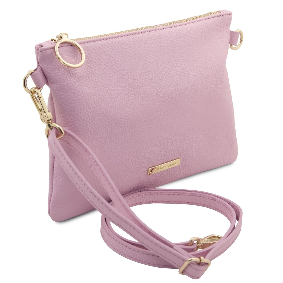 TL Bag - Soft Italian leather pouch clutch