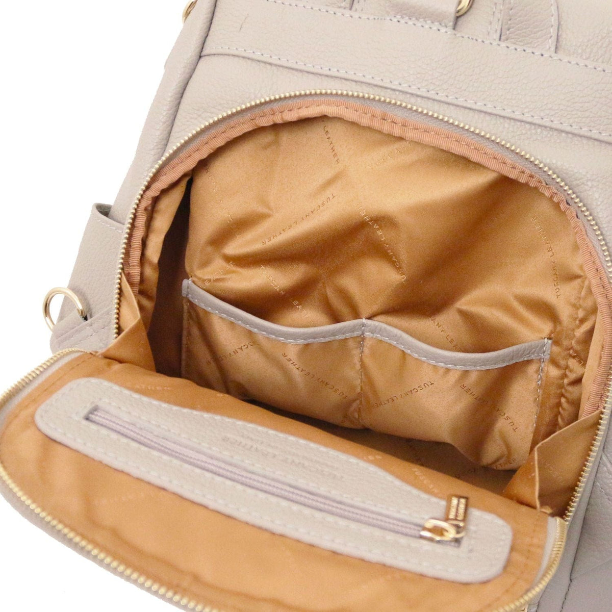 Leather Backpacks TL Bag - Soft leather backpack - convertible 2-in-1 backpack shoulder bag | TL142138 San Rocco Italia